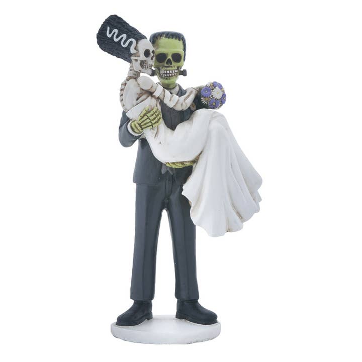 Frankenstein Skull and Bride (ONLINE ORDER ONLY)