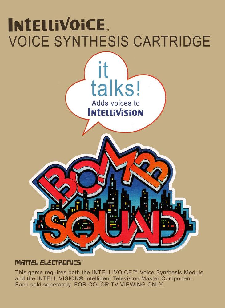 Bomb Squad (Intellivision) (Online Order Only)