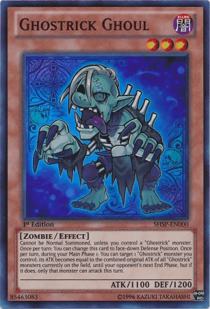 Ghostrick Ghoul [SHSP-EN000] Super Rare (ONLINE ORDER ONLY)