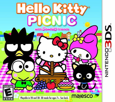 Hello Kitty Picnic With Sanrio Friends (Nintendo 3DS) (ONLINE ORDER ONLY)