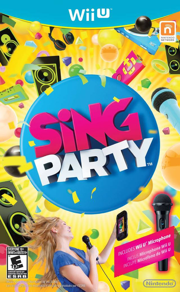 Sing Party Microphone Bundle (WiiU) (ONLINE ORDER ONLY)