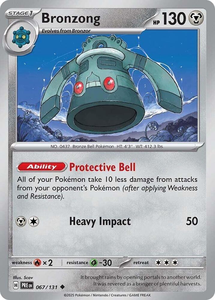 Bronzong (067/131) [Scarlet & Violet: Prismatic Evolutions] (Online Only)