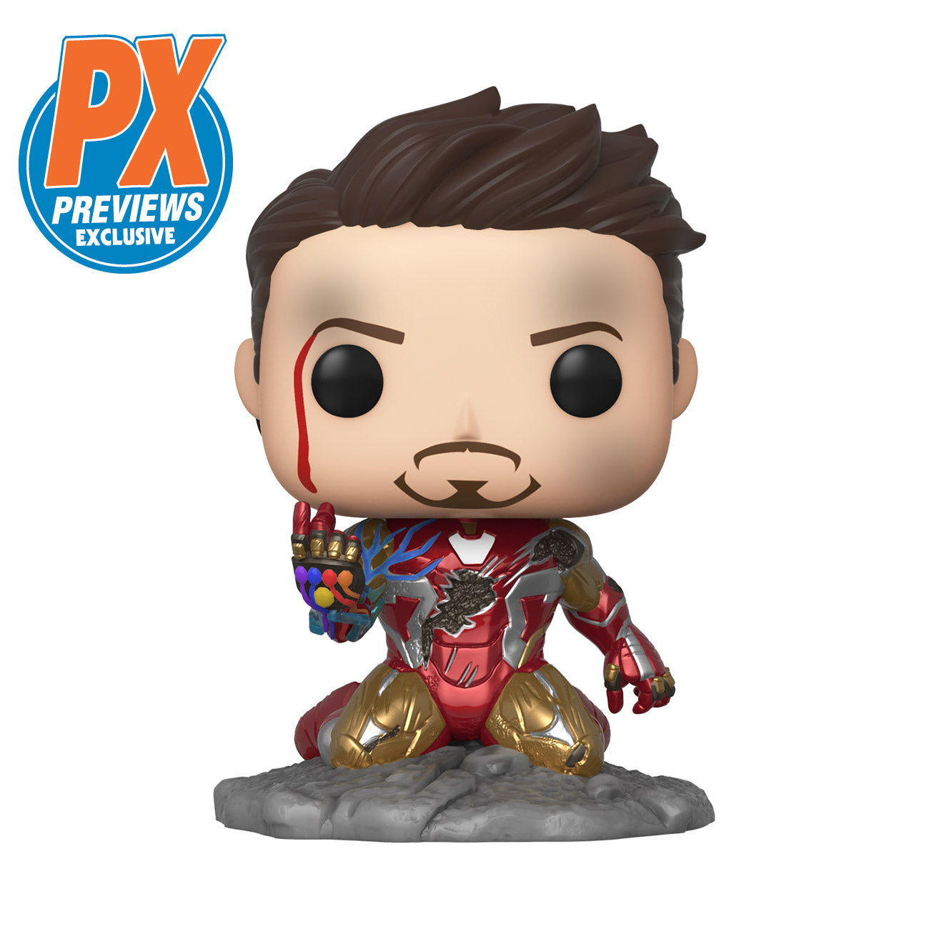 Funko POP! Avengers: Endgame - I Am Iron Man Glow-In-The-Dark Vinyl Figure Previews Exclusive (PX) (ONLINE ORDER ONLY)