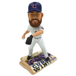 Chicago Cubs 2016 World Series Newspaper Bobbleheads (ONLINE ORDER ONLY)