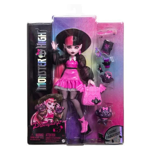 Monster High Draculaura 2024 Doll - CLEARANCE (ONLINE ORDER ONLY)