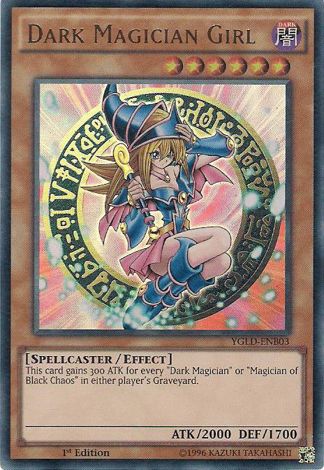 Dark Magician Girl [YGLD-ENB03] Ultra Rare (ONLINE ORDER ONLY)