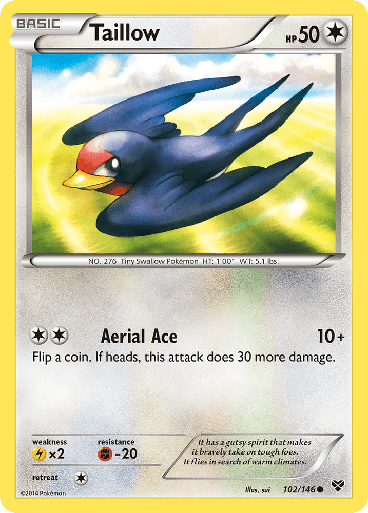 Taillow (102/146) [XY: Base Set] (Online Only)