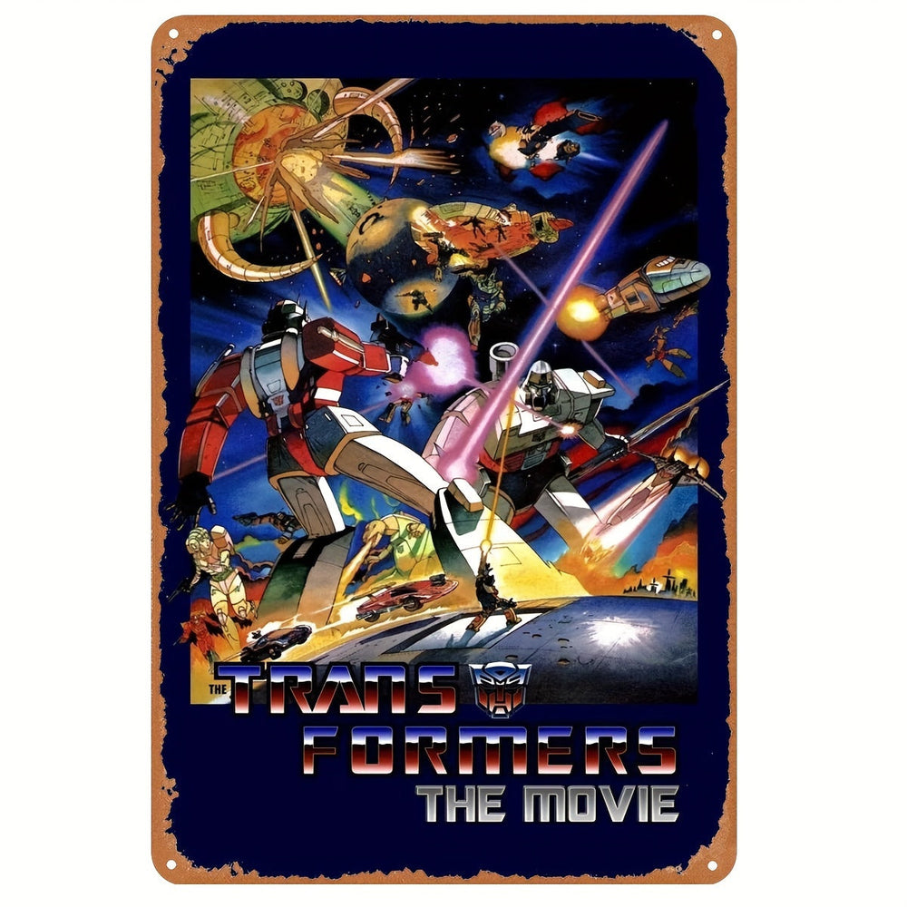 Transformers: The Movie Tin Metal Sign (ONLINE ORDER ONLY)