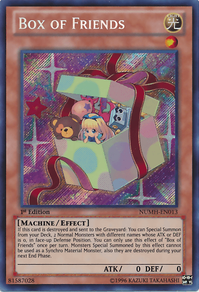 Box of Friends [NUMH-EN013] Secret Rare (ONLINE ORDER ONLY)