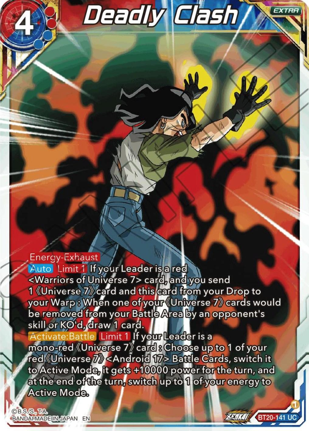 Deadly Clash (BT20-141) [Power Absorbed] (ONLINE ORDER ONLY)