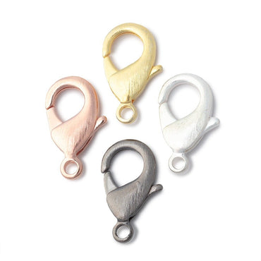 23mm Brushed Lobster Clasp Set of 4 Pieces (ONLINE ORDER ONLY)