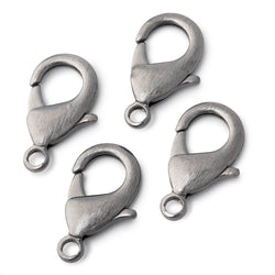 23mm Brushed Lobster Clasp Set of 4 Pieces (ONLINE ORDER ONLY)
