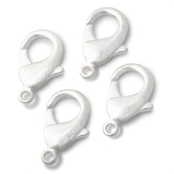 23mm Brushed Lobster Clasp Set of 4 Pieces (ONLINE ORDER ONLY)