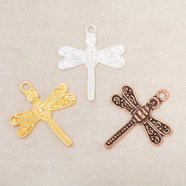 23mm Dragonfly Pendant Charm Set of 2 pieces (ONLINE ORDER ONLY)