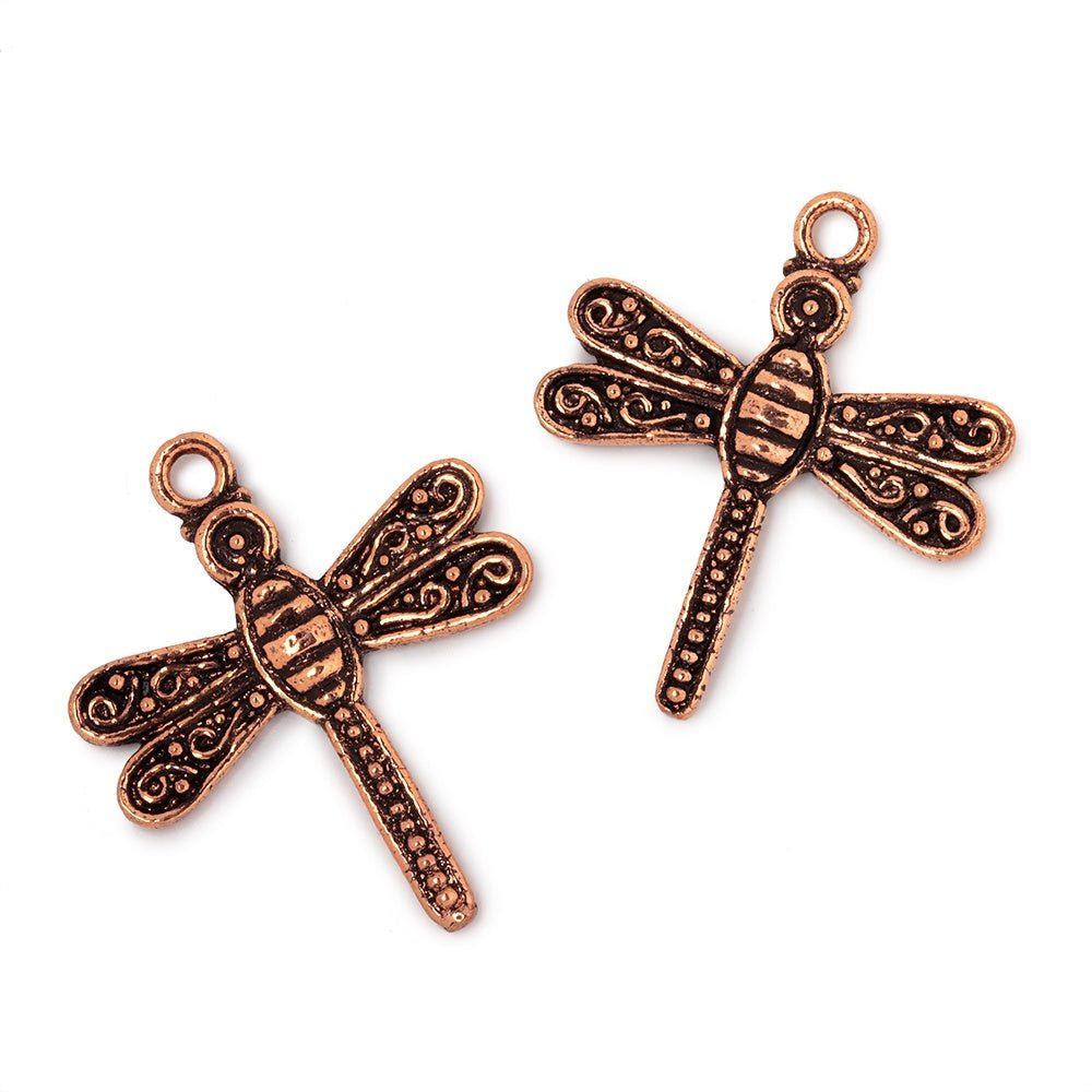 23mm Dragonfly Pendant Charm Set of 2 pieces (ONLINE ORDER ONLY)