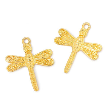 23mm Dragonfly Pendant Charm Set of 2 pieces (ONLINE ORDER ONLY)
