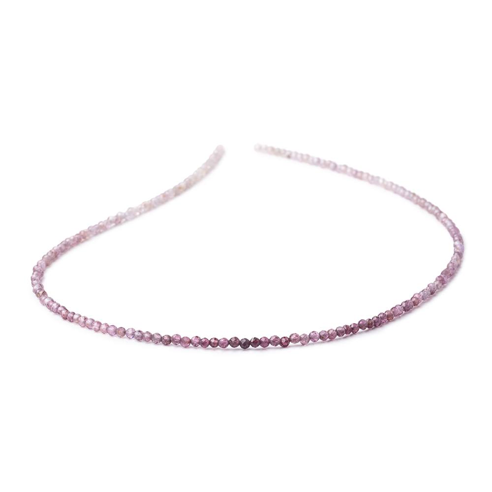 2.3mm Ombré Purple Spinel Micro Faceted Round Beads 14.5 inch 168 pieces (ONLINE ORDER ONLY)