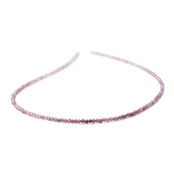 2.3mm Ombré Purple Spinel Micro Faceted Round Beads 14.5 inch 168 pieces (ONLINE ORDER ONLY)