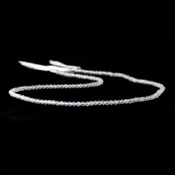 2.3mm Rainbow Moonstone Micro Faceted Round Beads 13 inch 151 pieces  AAA (ONLINE ORDER ONLY)