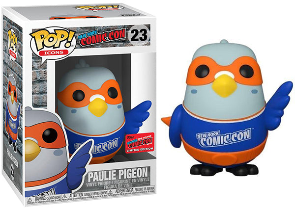 Paulie Pigeon (Blue, New York Comic Con, Icons) 23 -  2020 NYCC Exclusive (Online Order Only)
