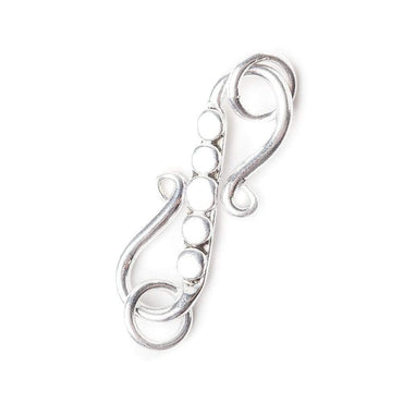 23x7mm Antiqued Sterling Silver S-Hook 1 Finding (ONLINE ORDER ONLY)