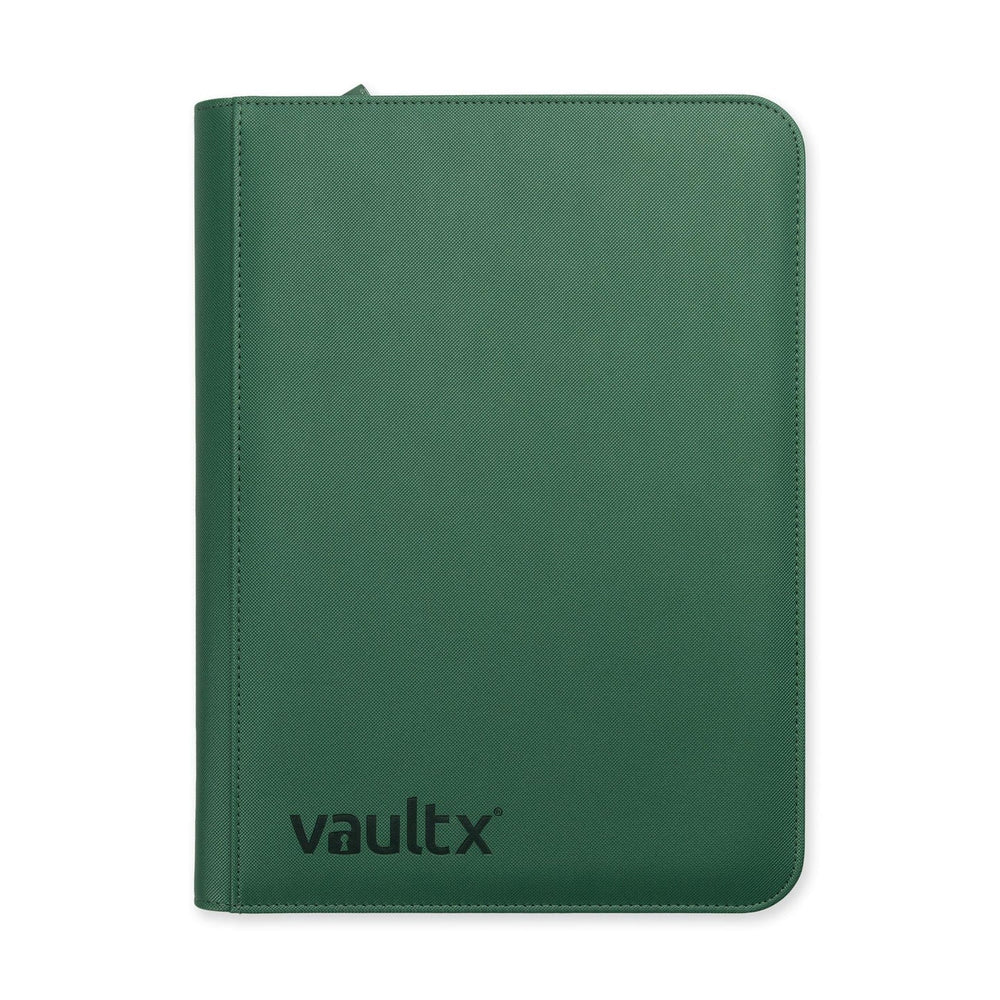 9 Pocket Exo-Tec Zip Binder : Metallic Green
