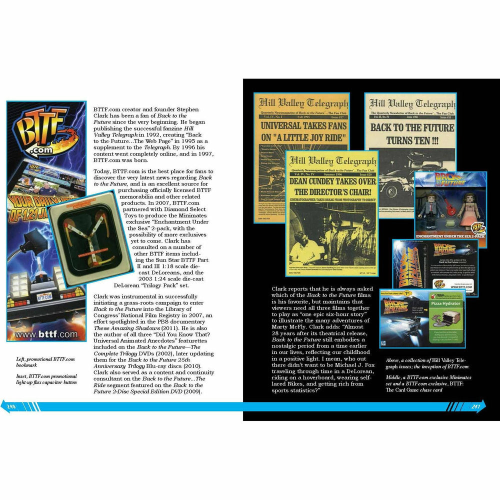 Back to the Future Almanac: 1985-2015 Official Collector's Guide hardcover book by Rob Klein and Jennifer Smith (ONLINE ORDER ONLY)