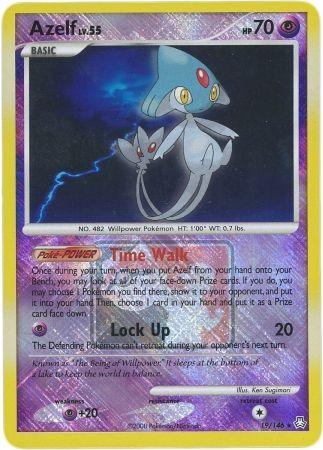 Azelf (19/146) (League Promo) [Diamond & Pearl: Legends Awakened] (Online Only)