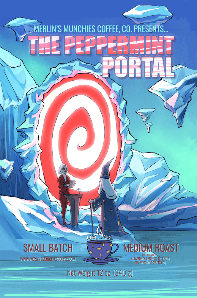 The Peppermint Portal 12oz (ONLINE ORDER ONLY)