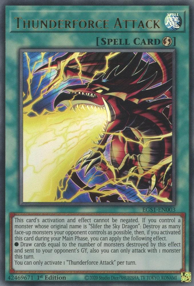 Thunderforce Attack [EGS1-EN003] Ultra Rare (ONLINE ORDER ONLY)
