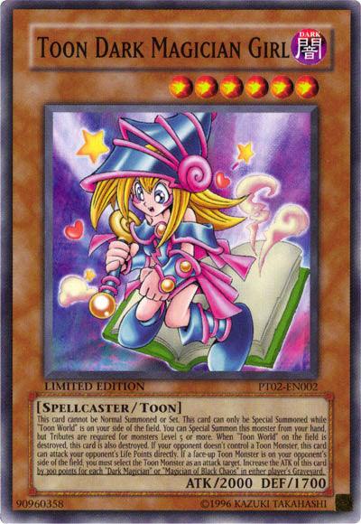Toon Dark Magician Girl [PT02-EN002] Common (ONLINE ORDER ONLY)