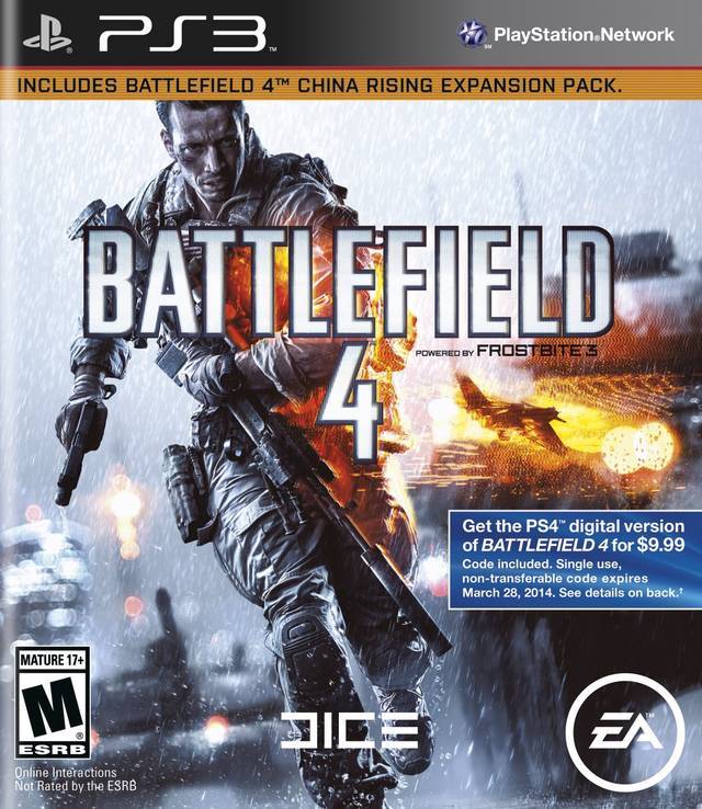Battlefield 4 (Playstation 3) (Online Order Only)