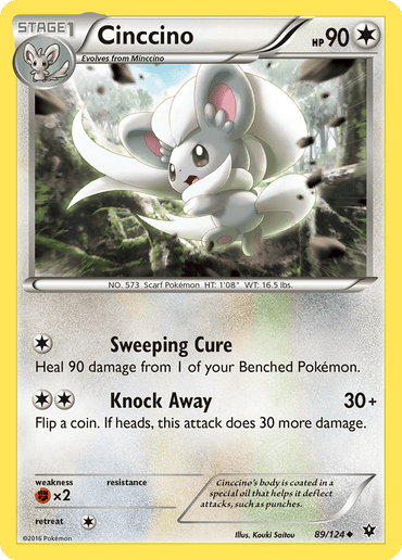 Cinccino (89/124) [XY: Fates Collide] (Online Only)