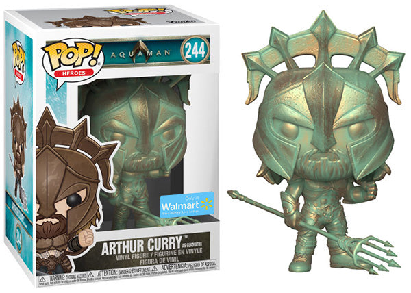 Arthur Curry as Gladiator (Patina, Aquaman) 244 - Walmart Exclusive (Online Order Only)