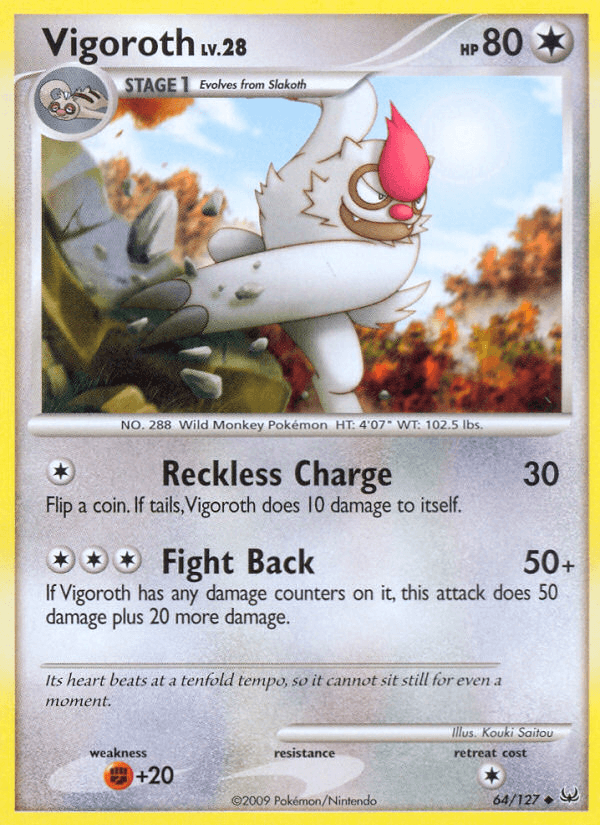 Vigoroth (64/127) [Platinum: Base Set] (Online Only)