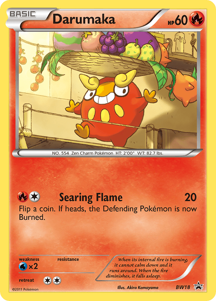 Darumaka (BW18) [Black & White: Black Star Promos] (Online Only)