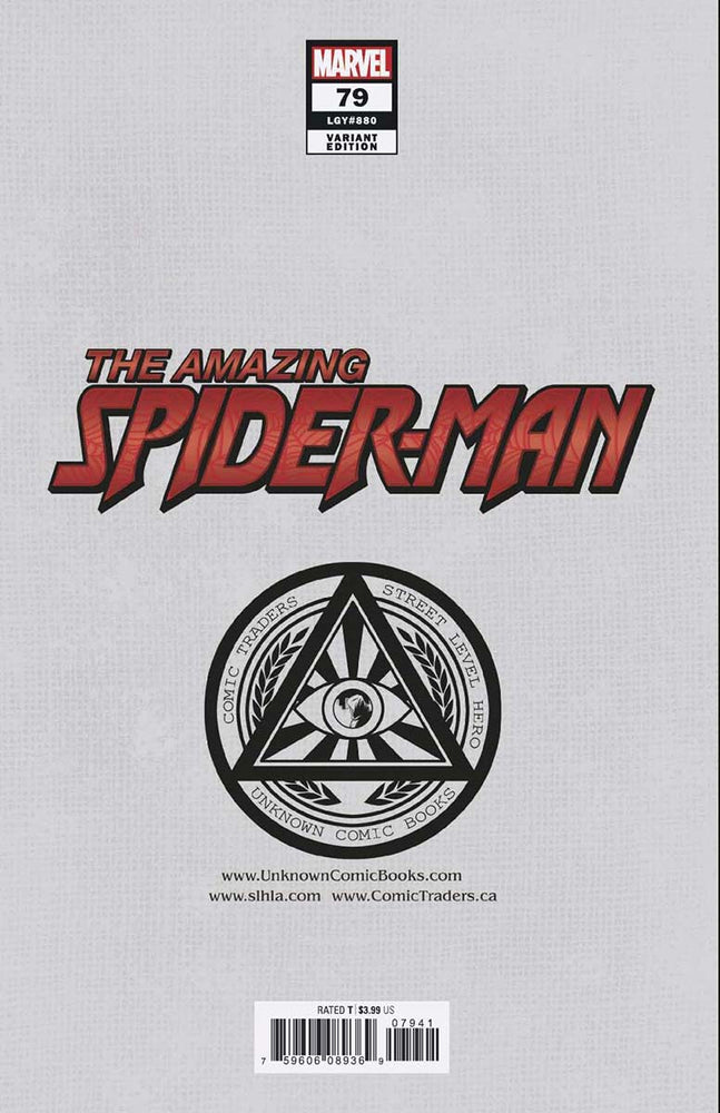 Amazing Spider-Man #79 Unknown Comics Gabriele Dell'Otto Exclusive Var (11/10/2021) (11/24/2021) (Online Only)