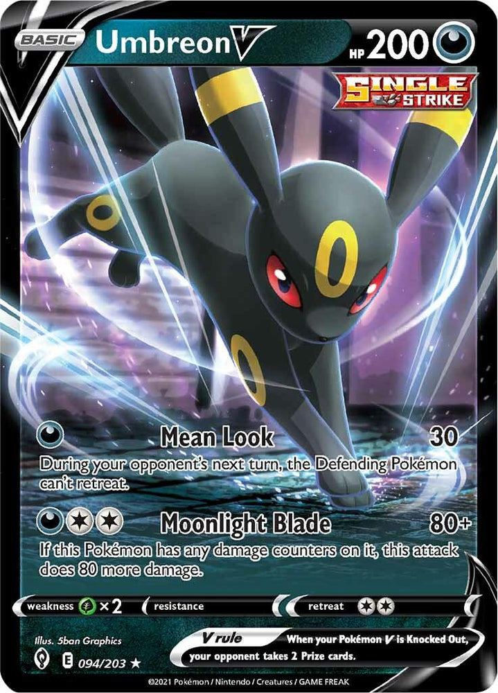 Umbreon V (094/203) [Sword & Shield: Evolving Skies] (Online Only)