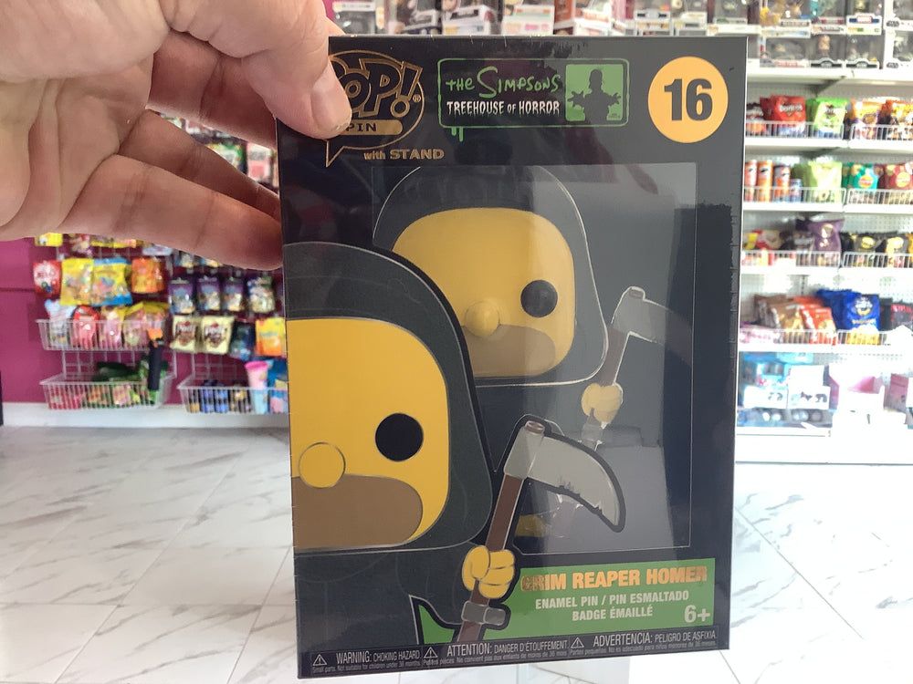 The Simpsons treehouse of horror Grim reaper homer Funko pin (ONLINE ORDER ONLY)