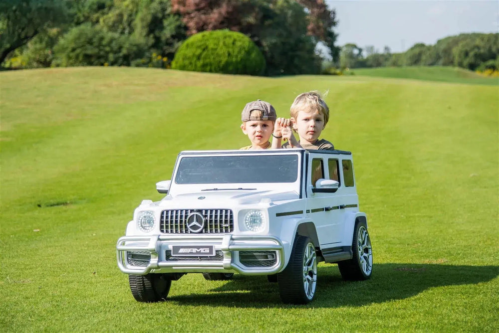 24V 4x4 Mercedes Benz G63 AMG 2 Seater G Wagon Ride on Car (ONLINE ORDER ONLY)