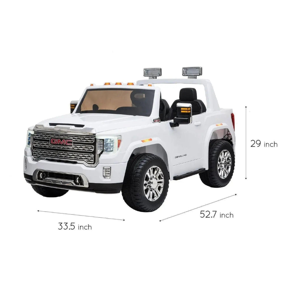 24V GMC Denali 2 Seater Battery Operated Ride on Car with Parental Remote Control (ONLINE ORDER ONLY)