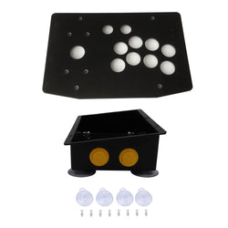 RAC-K500L Acrylic Panel Inclined Plane Case 24/30mm Button Hole DIY Arcade Joystick Kits (Online Only)