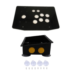 RAC-K500L Acrylic Panel Inclined Plane Case 24/30mm Button Hole DIY Arcade Joystick Kits (Online Only)