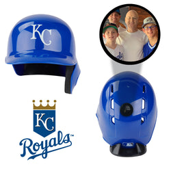 Kansas City Royals MLB Collectible Mini Batting Helmet (Online Order Only) (ONLINE ORDER ONLY)