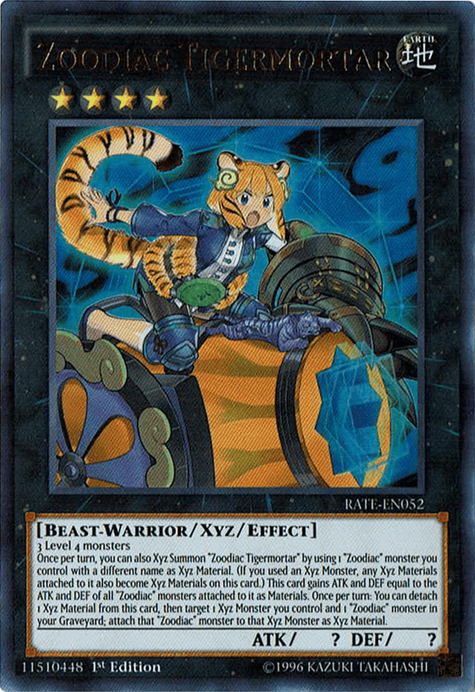 Zoodiac Tigermortar [RATE-EN052] Ultra Rare (ONLINE ORDER ONLY)