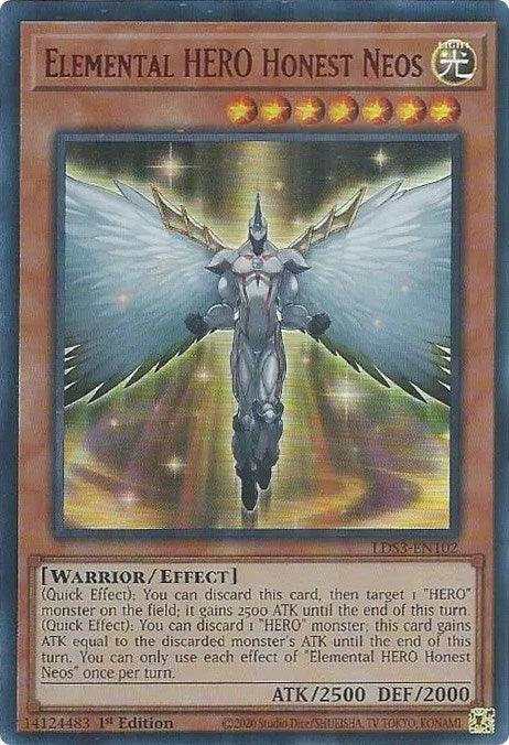 Elemental HERO Honest Neos (Red) [LDS3-EN102] Ultra Rare (ONLINE ORDER ONLY)