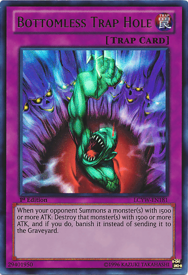 Bottomless Trap Hole [LCYW-EN181] Ultra Rare (ONLINE ORDER ONLY)