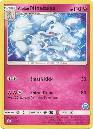 Alolan Ninetales (SM128) (Deck Exclusive #17) [Sun & Moon: Trainer Kit - Alolan Ninetales] (Online Only)