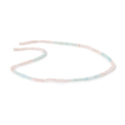 2.4mm Multi Beryl Micro Faceted Rondelle Beads 12.5 inch 164 pieces (ONLINE ORDER ONLY)