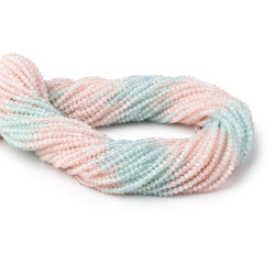 2.4mm Multi Beryl Micro Faceted Rondelle Beads 12.5 inch 164 pieces (ONLINE ORDER ONLY)